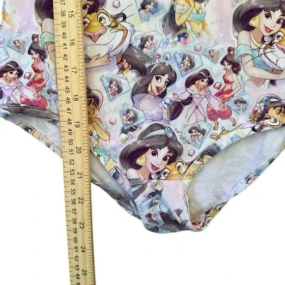 Wild Rich Kids Leotard body suit Girls size 11/12 jasmine Aladdin disney print * - Picture 5 of 8